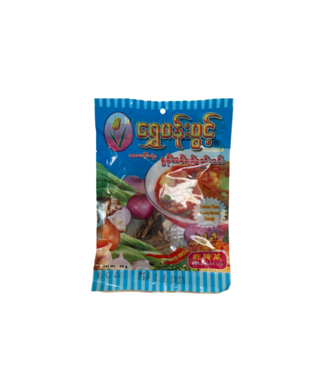 ရွှေပန်းပွင့် စွန်တန်ဟင်းရည် 26g